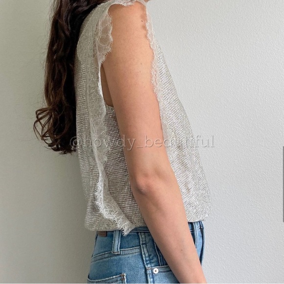 Victoria’s Secret Gold Shimmer Lace Bodysuit - Picture 7 of 7